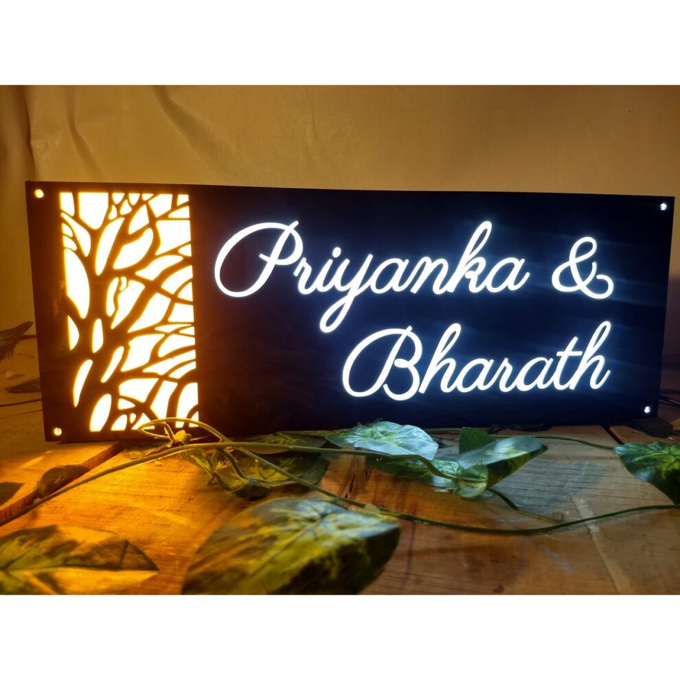 Acrylic LED Nameplate Customized and Waterproof online