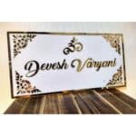 Acrylic Designer Name Plate 3