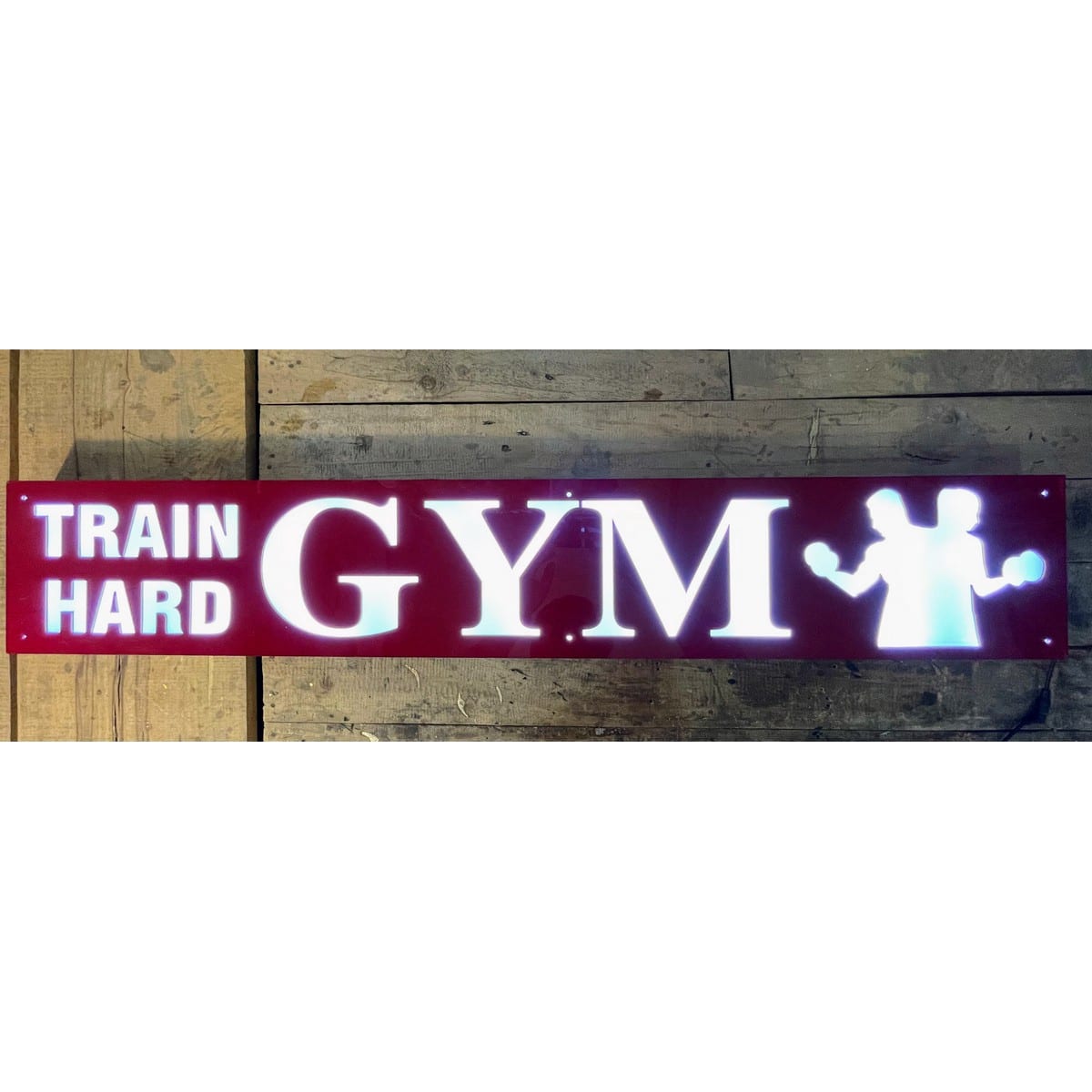 Acrylic LED Logo - Acrylic LED Waterproof Gym Reception Logo