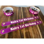 Customized Multicolor Printed Rubber Wrist Bands 2