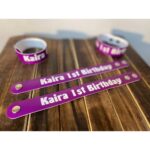 Customized Multicolor Printed Rubber Wrist Bands 3