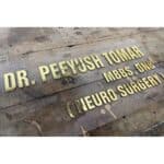 Doctors Acrylic Nameplate. 2