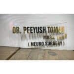 Doctors Acrylic Nameplate. 3