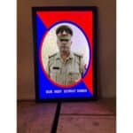 Police Inspector Led Photo Frame For Bravery 1