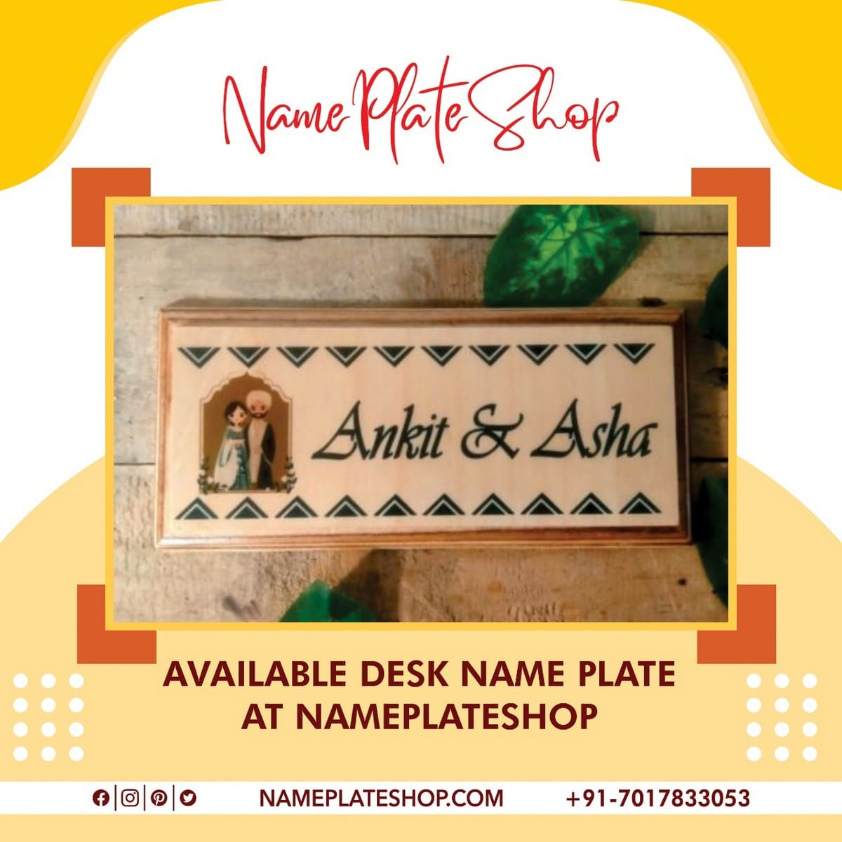 Available Desk Name Plate At Nameplateshop