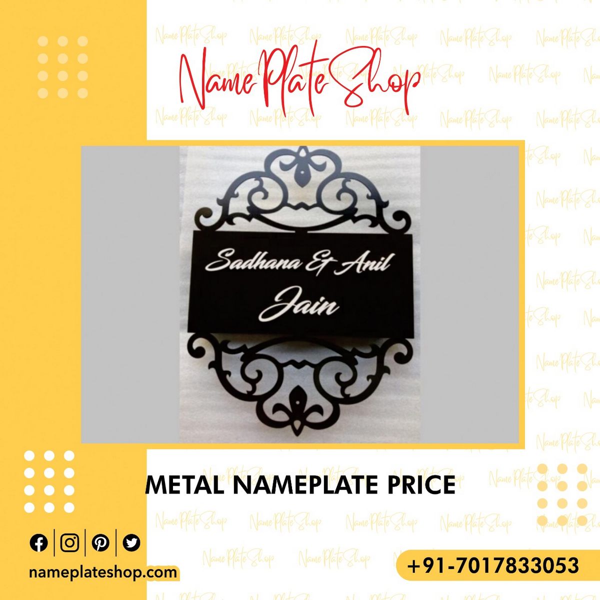 Jaw Dropping Metal Name Plates Prices 1