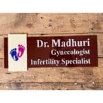 Doctor Acrylic Name Plate