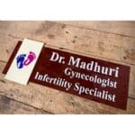 Doctor Acrylic Name Plate 3