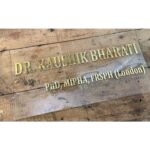 Acrylic Nameplate for Doctor 2