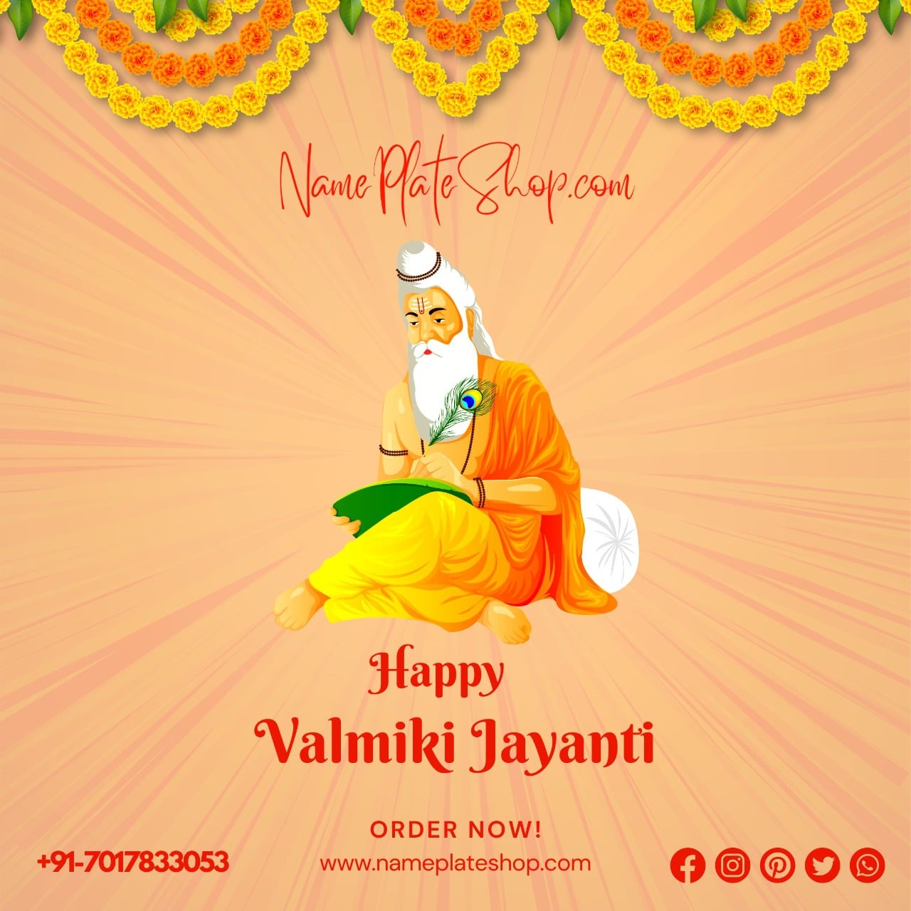 Happy Valmiki Jayanti