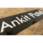 Home Acrylic Name Plate waterproof 3