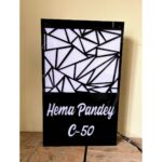 LED House Name Plate waterproof acrylic 2