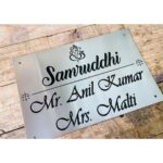 Stainless Steel Engraved Name Plate SS 304 2