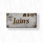 White & Grey Resin Name Plate5