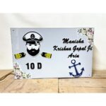 Indian Navy Acrylic LED Name Plate 2