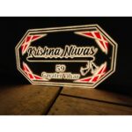 Acrylic 3D Letters LED Name Plate new collection 3