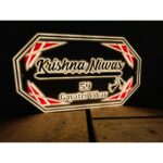 Acrylic 3D Letters LED Name Plate new collection 5