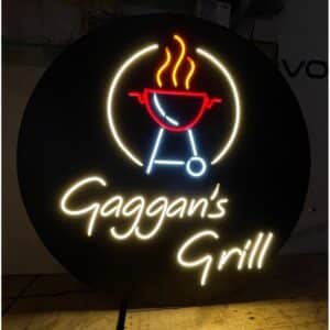 Gaggans Grill Neon Sign – Customisable