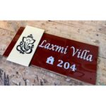 Designer Acrylic Name Plate 2