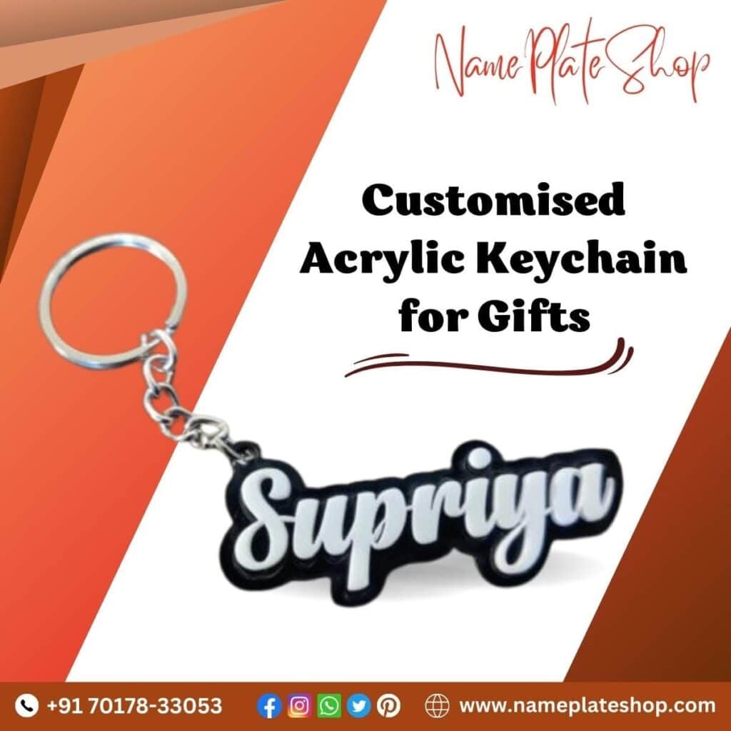 New Customised Acrylic Keychain Best Gift Online