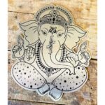 Metal Engraved Ganesh Sign SS 304 waterproof 3