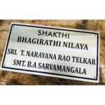 Stainless Steel 304 Engraved Home Name Plate 2