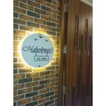 Designer Acrylic Waterproof LED Name Plate