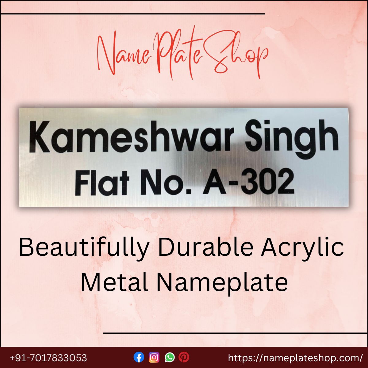 Discover Metal Nameplate Excellence At Nameplateshop