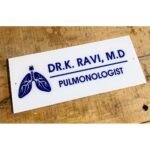 Doctor Acrylic Customizable Name Plate 3