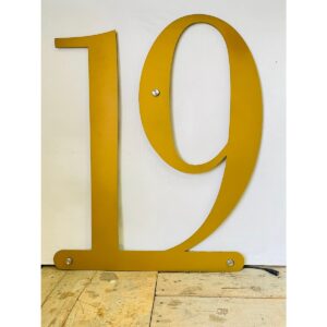 LED Metal House Number Plate