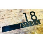 Metal House Laser Cut Name Plate2