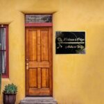 Black Coated Resin Nameplate 4