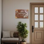 Brown Resin Coated Nameplate 4