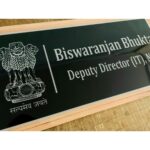 Multicolor Printed Design Acrylic Office Name Plate2