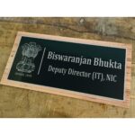 Multicolor Printed Design Acrylic Office Name Plate3