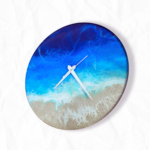 Ocean Theme with White Needle Resin 14 Inch Wall Clock 1