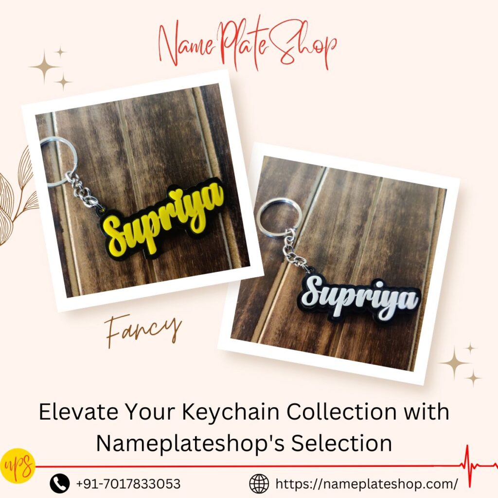 Unlock The Best Keychains Deals at NamePlateShop Today