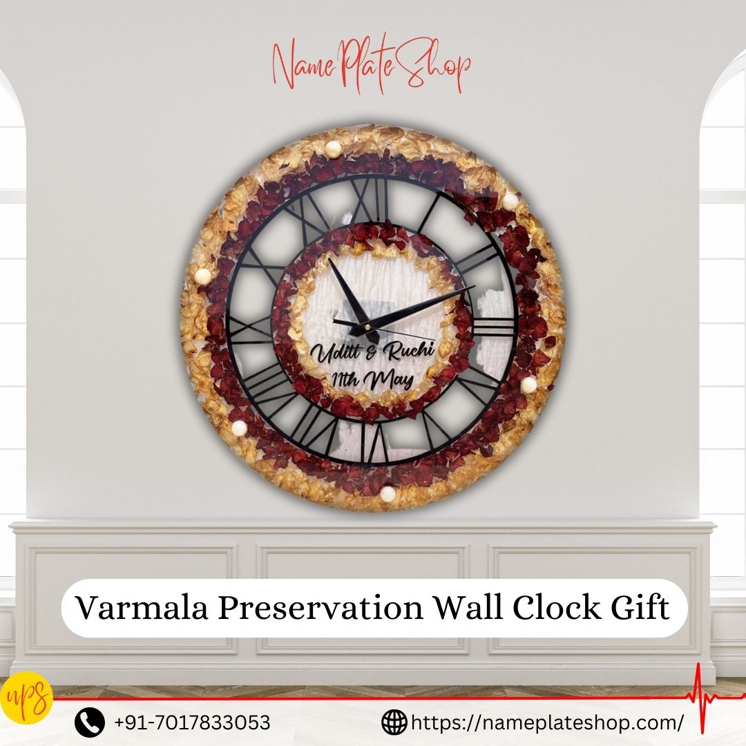 A Timeless Gift The Varmala Preservation Wall Clock