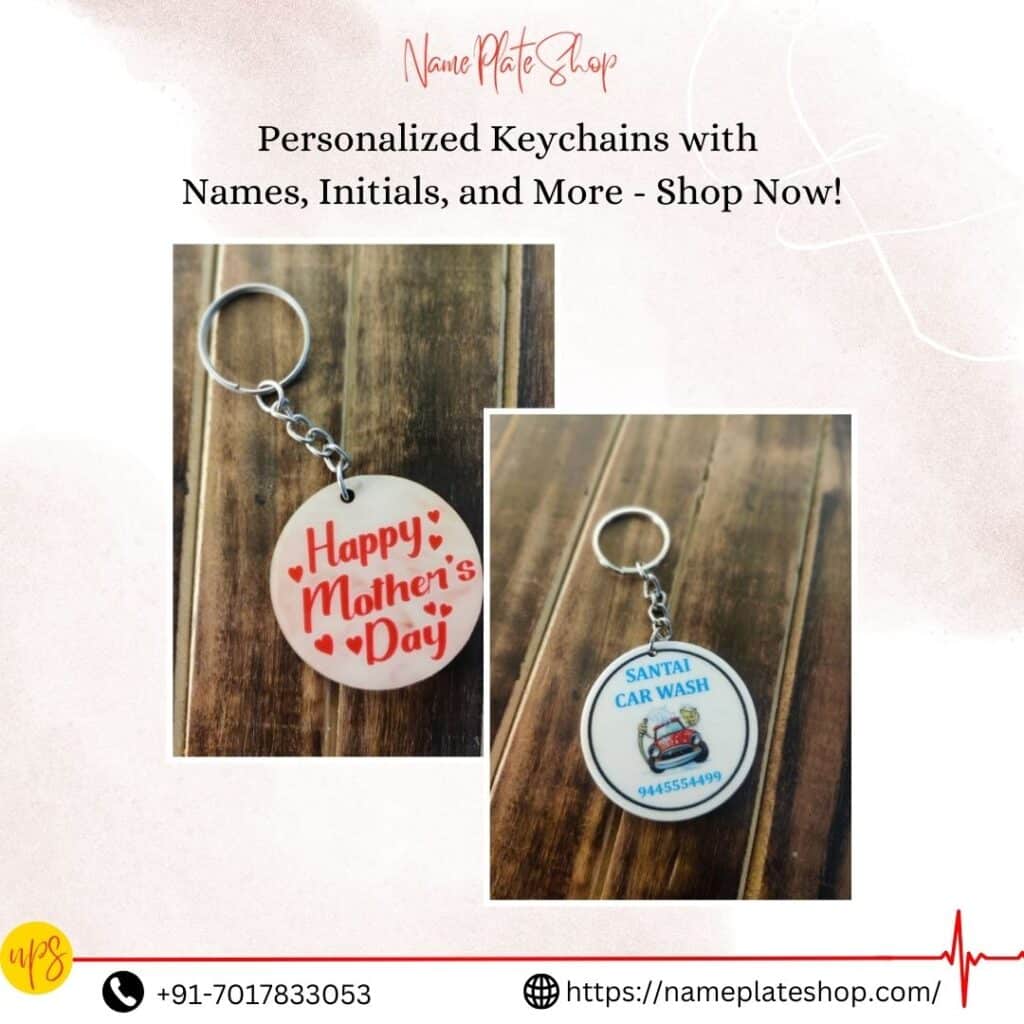 Elevate Your Style with Personalized Keychains Names, Initials, and More