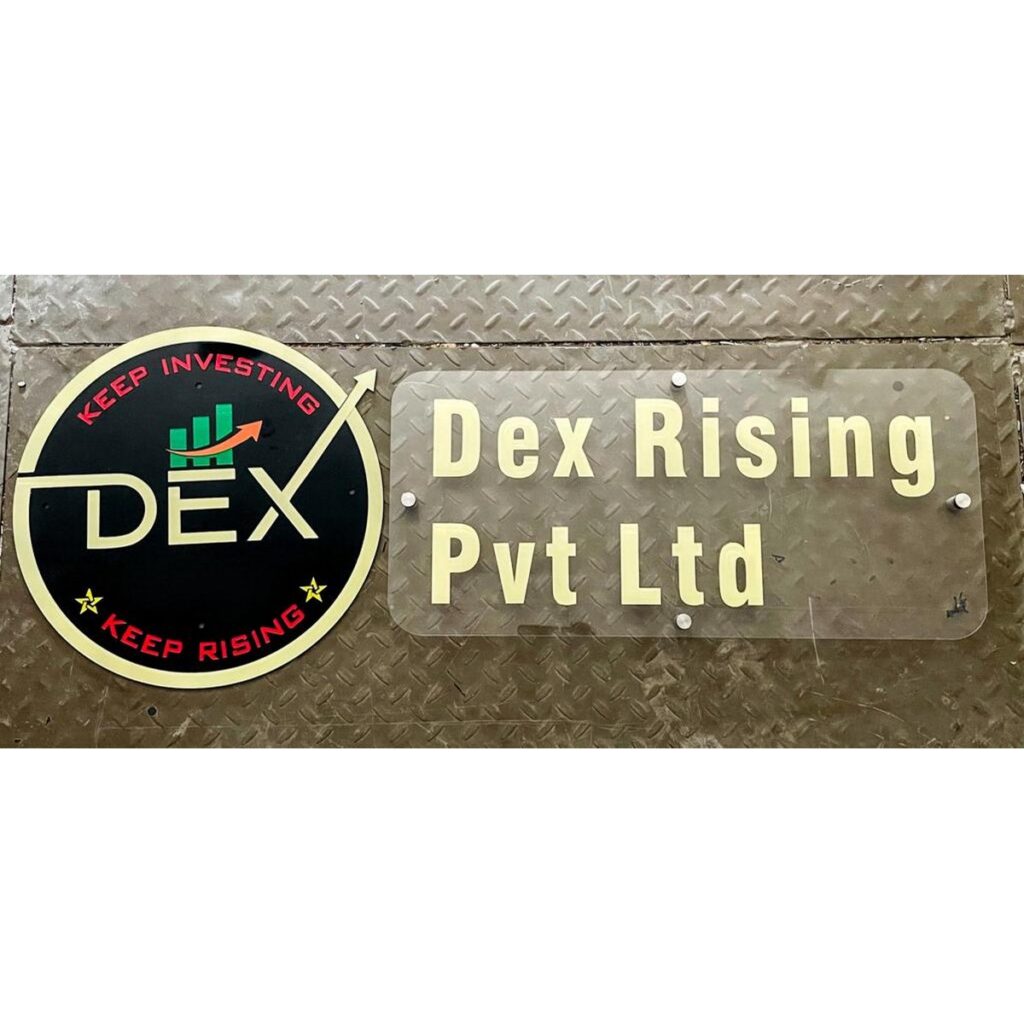 Acrylic room number plate 3d embossed letter