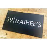 Metal CNC Laser Cut House Name Plate (waterproof)2