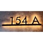 Waterproof Metal Led House Number Plate