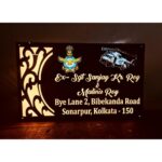 Army Multicolor Acrylic Name Plate Beautiful and Customizable Entry Statement1