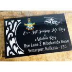Army Multicolor Acrylic Name Plate Beautiful and Customizable Entry Statement2