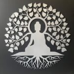 Buddha Metal Wall Art1