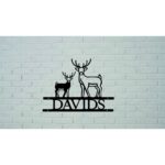 Davids Lazer Cut Home Name Plate1