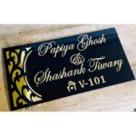 Elevate Your Entrance Designer Acrylic Home Name Plate Unveiled1