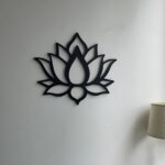 Lotus Flower Metal Wall Art