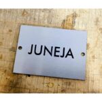 Metal Engraved Name Plate1