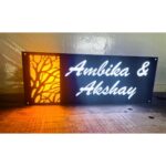 Multicolor Acrylic Customizable Name Plate2